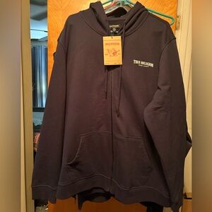 True Religion Men's Navy Hoodie